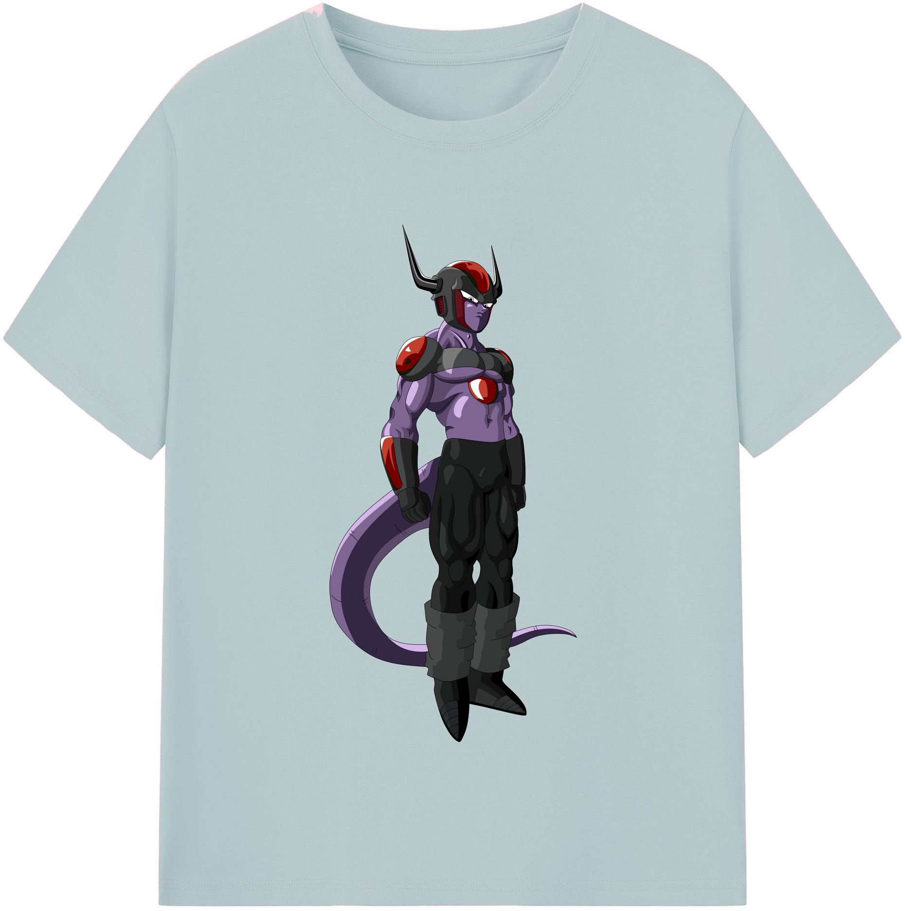 （画像用） ドラゴンボール フリーザ DRAGON BALL Frieza 綿100％半袖Tシャツ（フロントプリント）